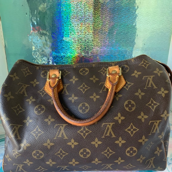 Louis Vuitton Brown Satchel with Iconic Monogram - Picture 3 of 14